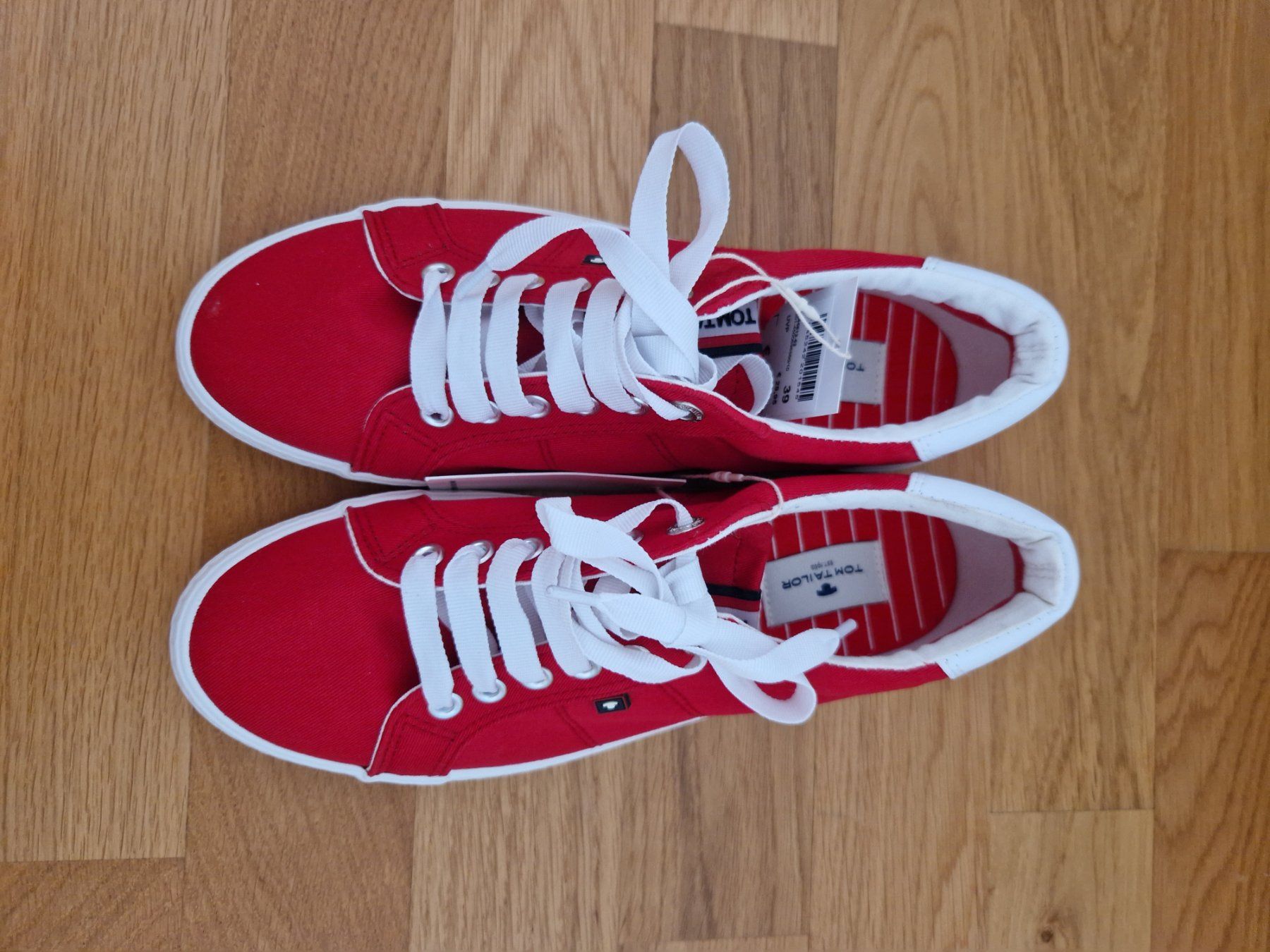 Tom Tailor Scarpe per ragazze: Neu Tom Tailor Sneaker Schnürschuhe Gr.39 – Nuovo (secondo la descrizione) da Buchs Sg venduto da Valedi 1