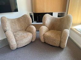 Kristian Hansen gemuehtlicher Drehsessel/Cosy Armchair