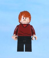 LEGO Minifigur Ron Weasley - Dark Red Sweater