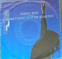 Vinyl-Single Simply Red - Something Got Me Started