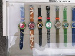 SWATCH  # Original Schaufenster mit 10x SWATCH  NEU