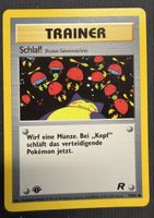Pokémon Trainer Karte „Schlaf!“ 79/82 – Team Rocket – 1. Ed