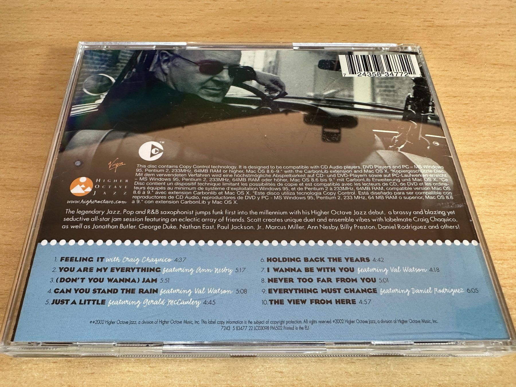 CD: Tom Scott – New Found Freedom – Usato da Rikon im Tösstal venduto da Alpenmutz 1