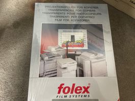 Folex Projektionsfolien X-99.2 klar neu