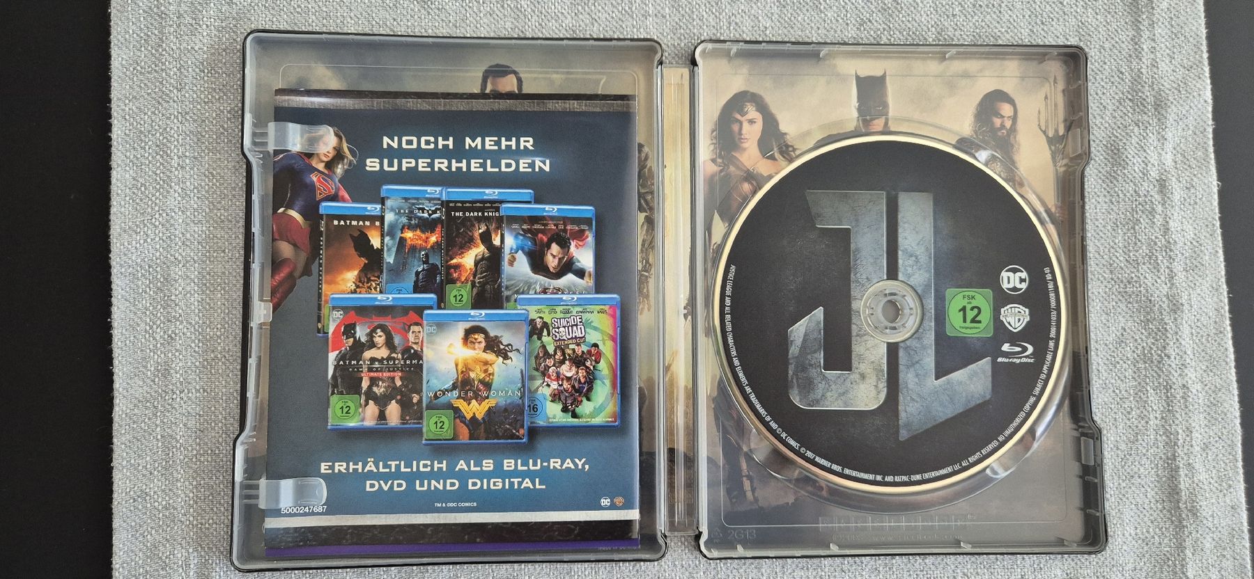 Tutti i DVDs: Justice League Steelbook Blu-Ray – Usato da Schwerzenbach venduto da Jamacy 1