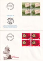 Lot 11 Briefe FDC 4er Block  1984