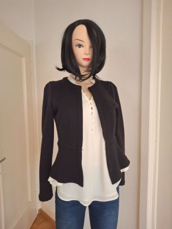 Hallhuber Blazer Jersey Gr XS
