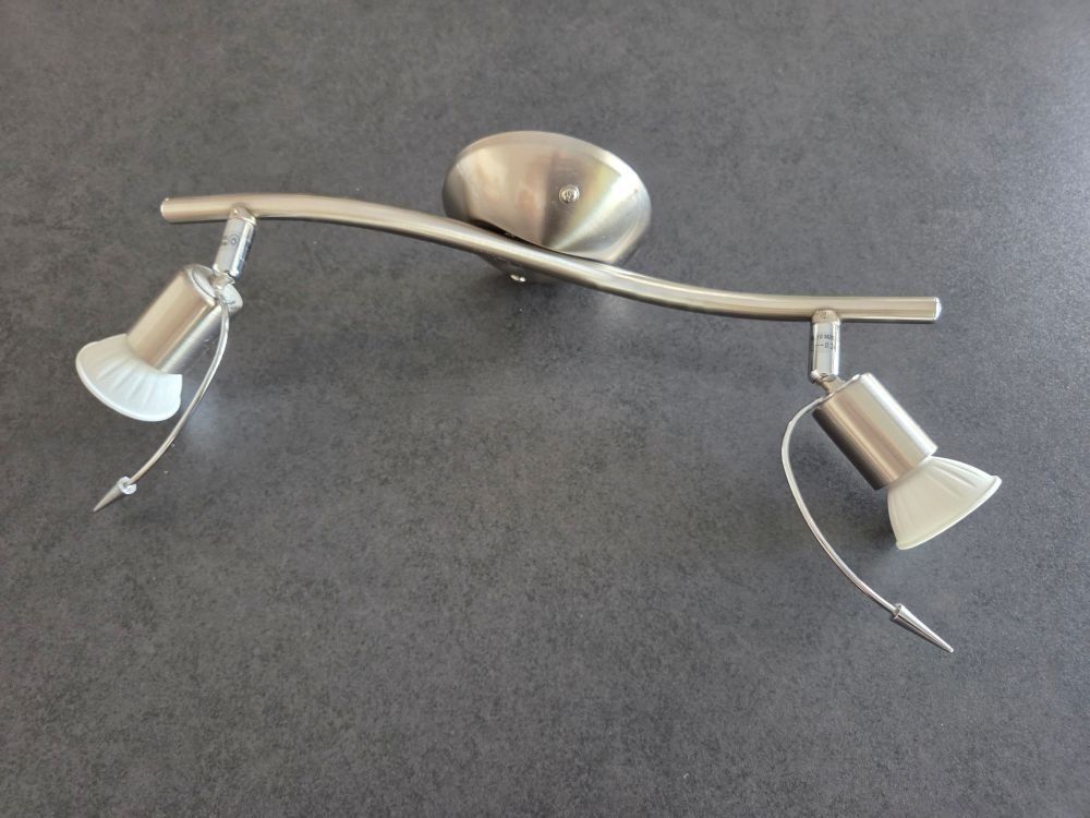 Eglo Lampadari & plafoniere: Eglo LED-Deckenstrahler 2-flammig – Usato da Rain venduto da and_8v2n 1