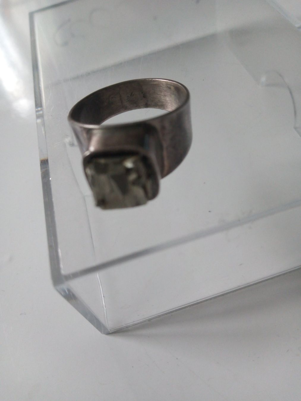 Anelli: Schicker Silberring mit Pyrit Stein – Nuovo (secondo la descrizione) da Basel venduto da STrudi_9qvp 2