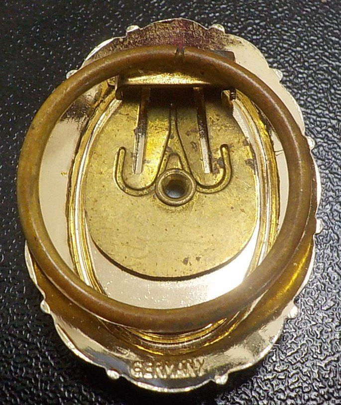 Broches & Aiguilles: Vintage W. Germany Brosche Perlmutt – D'occasion à Muri b. Bern par Silberqualle 1