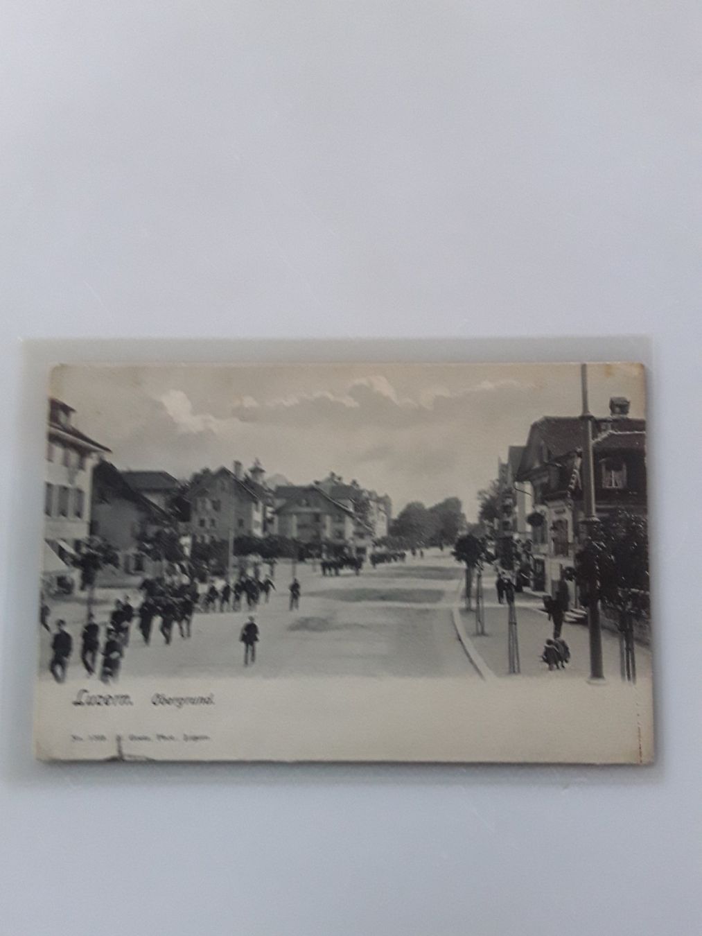 Cartoline postali: Ansichtskarte Luzern Obergrund – Usato da Kriens venduto da Seppikem