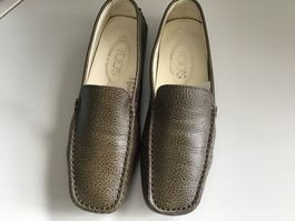 TOD‘S LOAFERS 35 olivgrün
