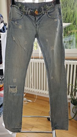 Desigual damen jeans , Grösse 38