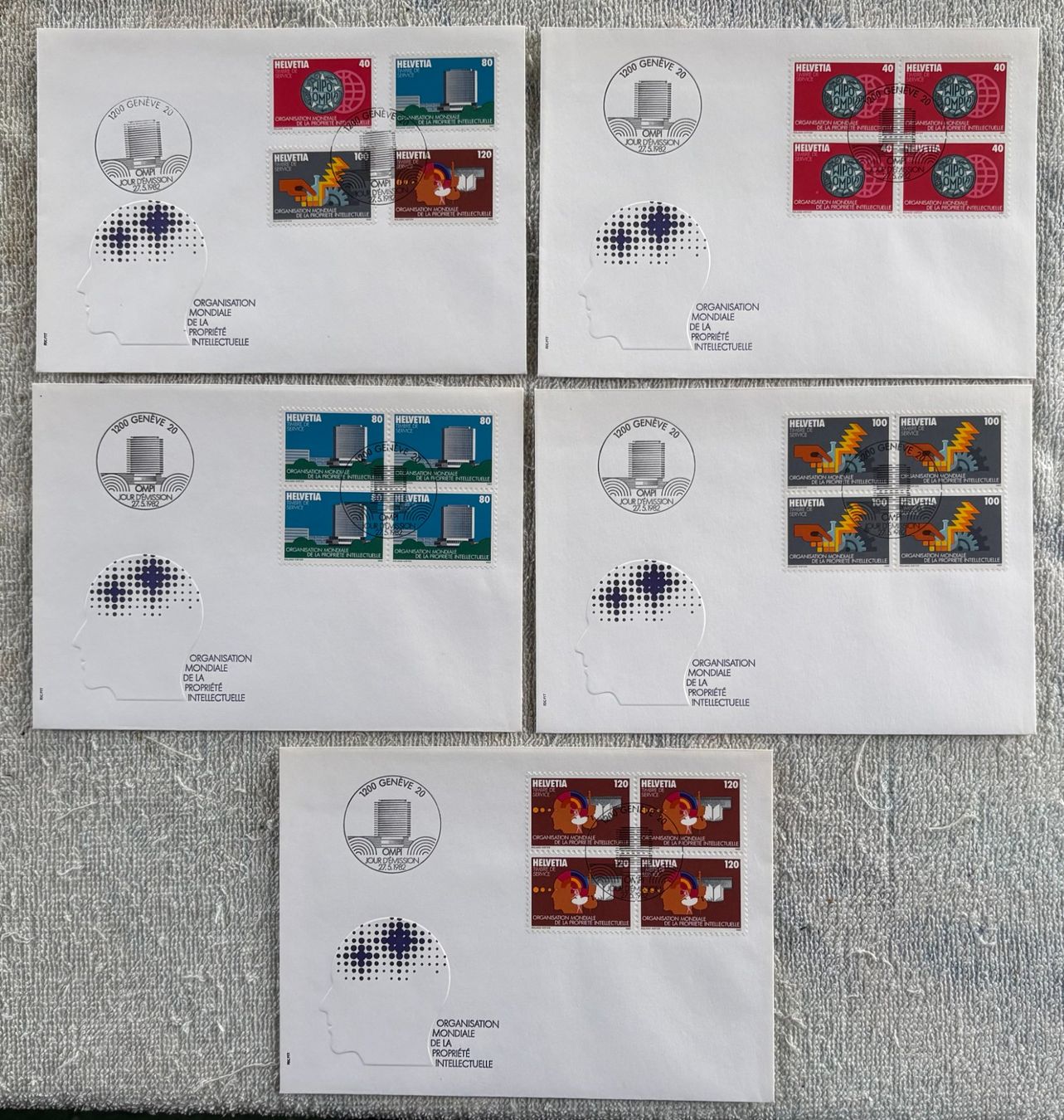 Tous les timbres: LOT FDC PTT – D'occasion à Ostermundigen par wini63