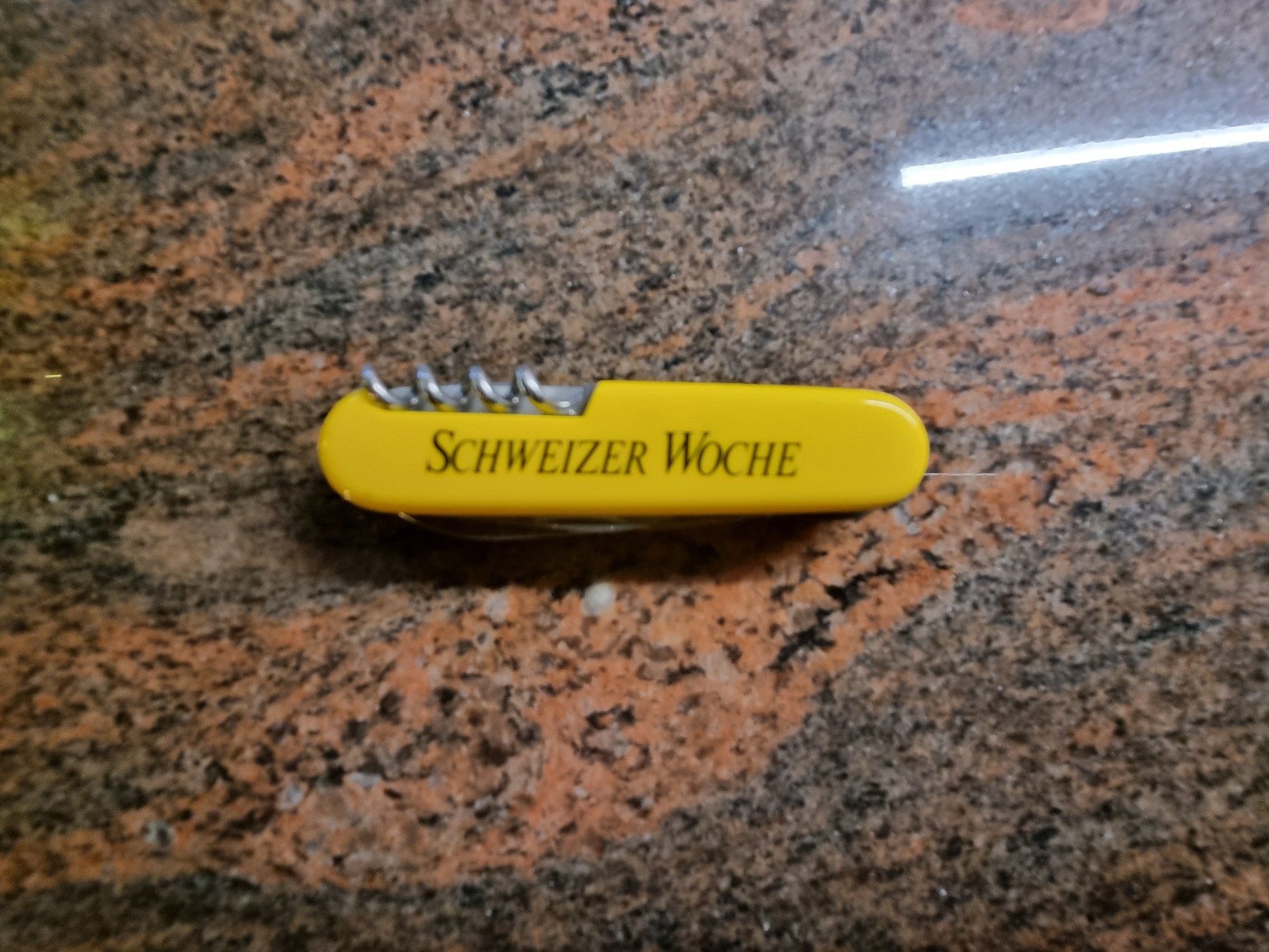 Victorinox Couteaux de poche: Schweizer Sackmesser "Schweizer Woche" - Top Zustand! – Neuf (Voir description) à Trachslau par post35