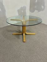 Glas Salontisch von Ingmar Relling für Westnofa aus den 60er
