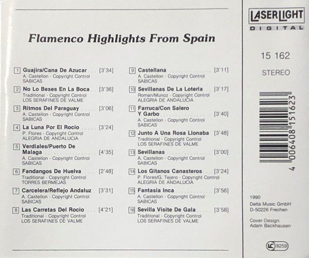 CD: Flamenco Highlights from Spain – Usato da Grüningen venduto da azulverde 1