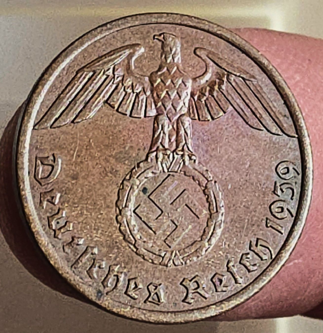 Tutti le monete: DEUTSCHLAND 1 PFENNING 1939 A – Usato da Winterthur venduto da Creso70