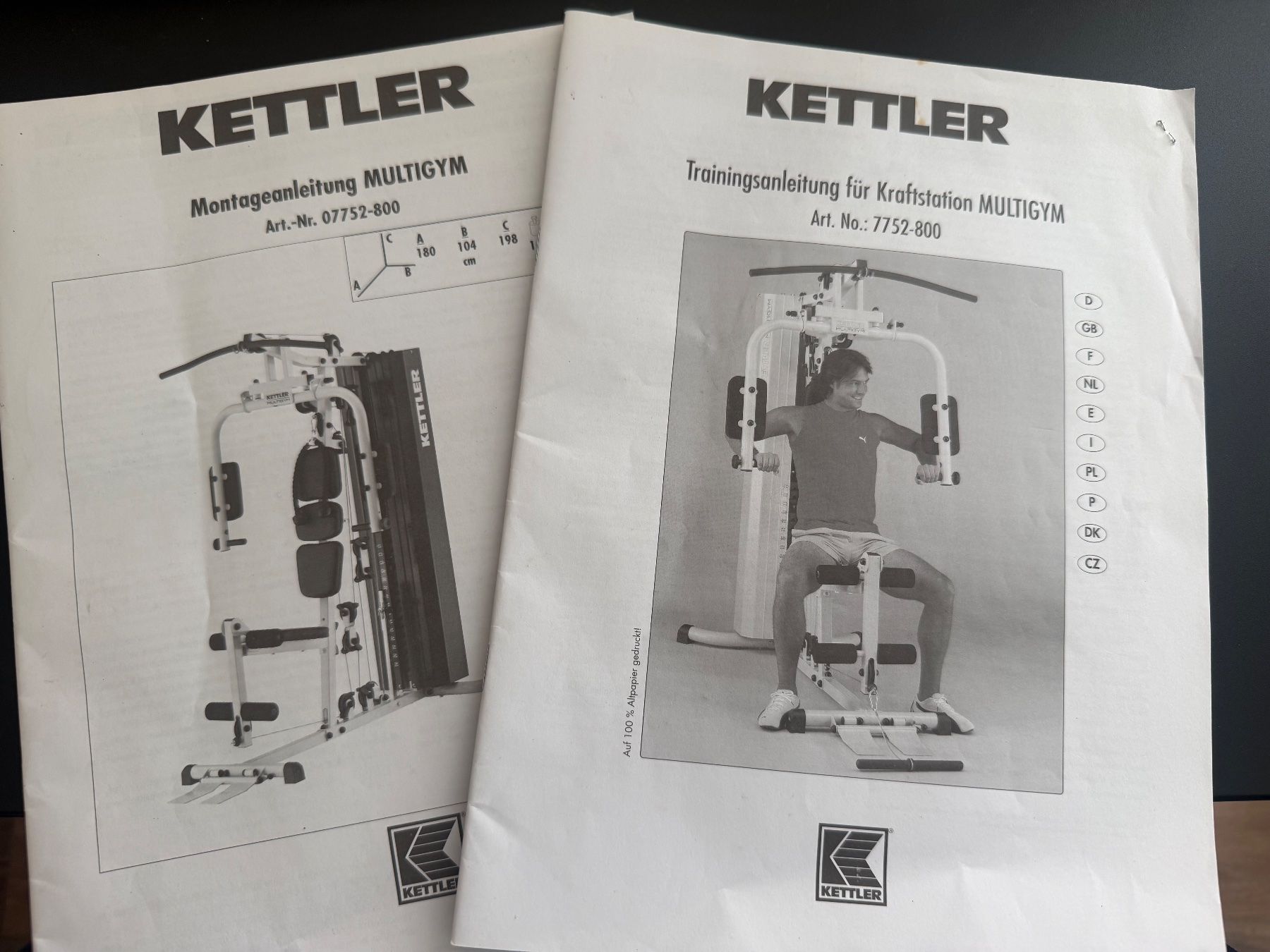 Kettler Hometrainer: KETTLER Kraftstation Multigym – Usato da Uetikon am See venduto da Xtine66 5