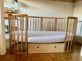 Stokke Sleepi lit évolutif complet + matelas