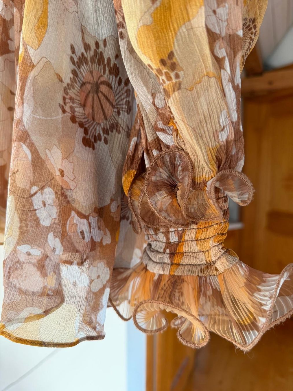 Zimmermann Camicette: Zimmermann Silk Blouse mit Top, Gr. 2 – Usato da Rüschlikon venduto da rene977 4