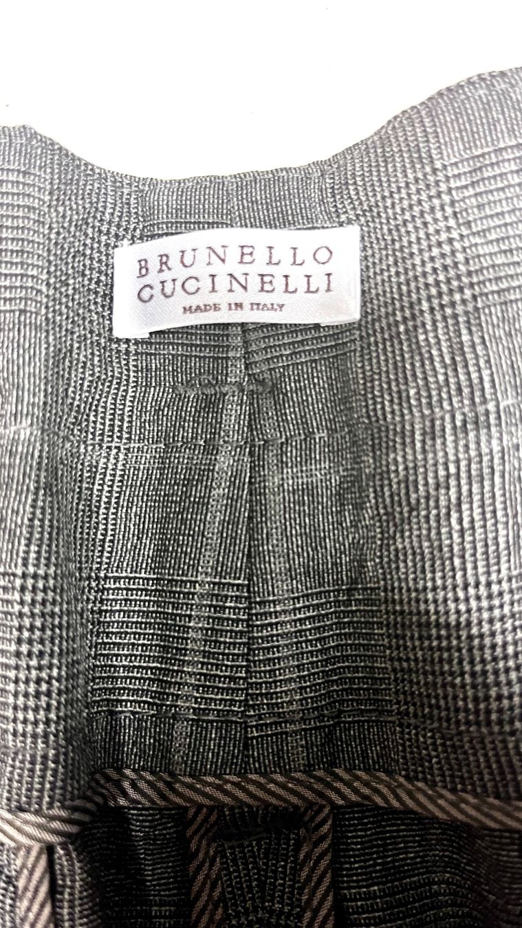 Brunello Cucinelli Pantaloni: BRUNELLO CUCINELLI Wollhose Gr. 42 – Nuovo (secondo la descrizione) da Hildisrieden venduto da Inna71 5