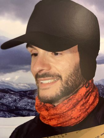 Softshell Cap mit Ohrteil Fleecefutter "LhotseFrance" 1-Size