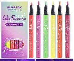 Fluo Eyeliner Set - Farbiger Sommer Look für Augen, Neu!