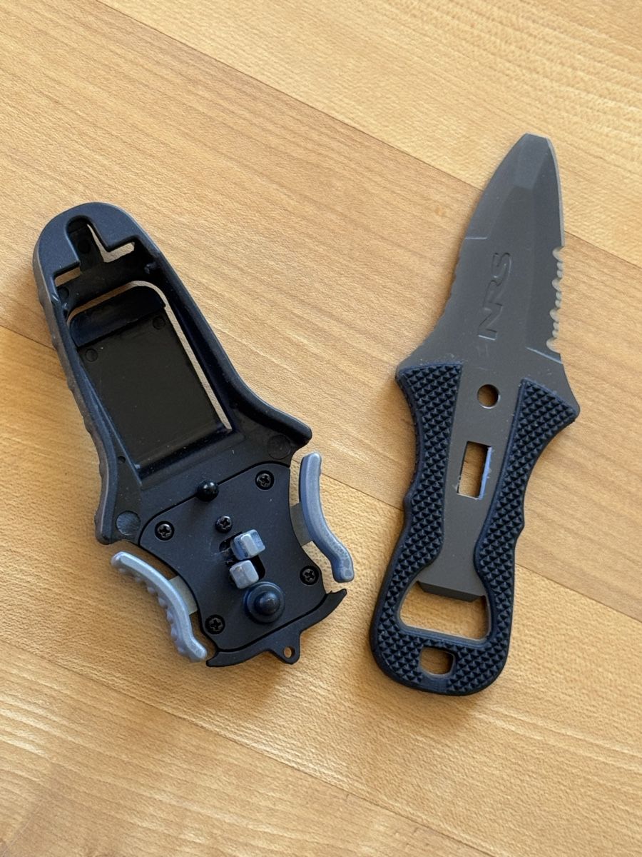 Accessori: NRS Co-Pilot Knife Kajak Messer neu – Nuovo (secondo la descrizione) da Oberburg venduto da lajoe