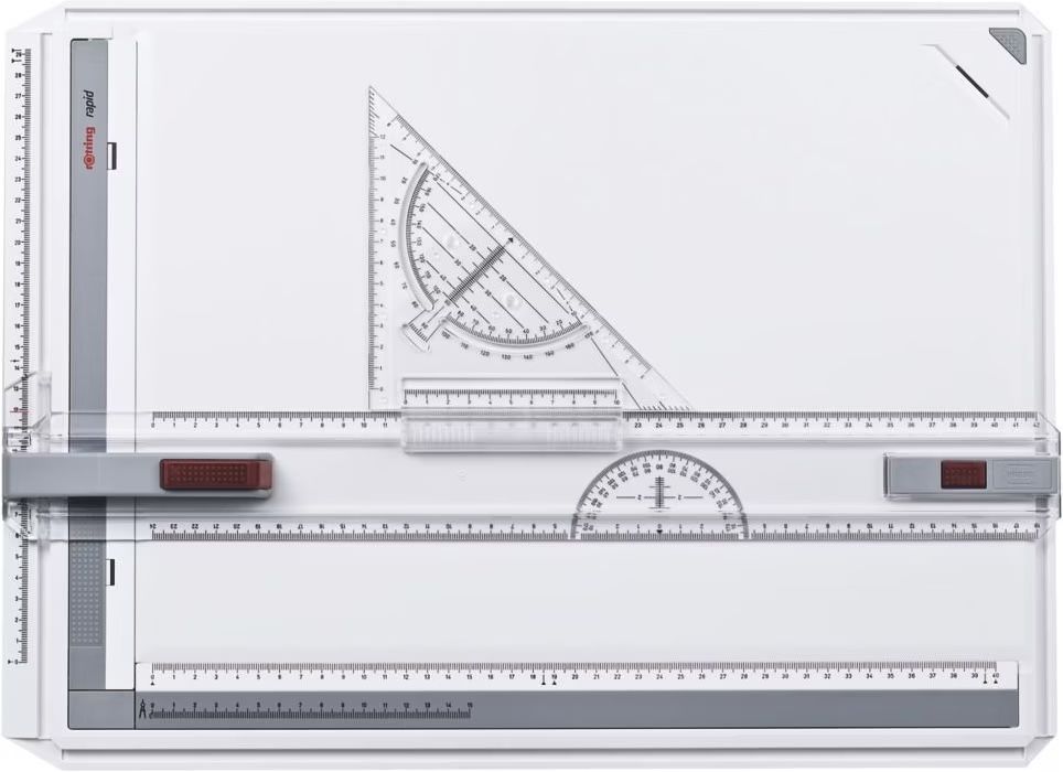 Piatti di portata: Rotring Zeichenplatte , A3, hellgrau – Nuovo (secondo la descrizione) da Luzern venduto da lang30 2