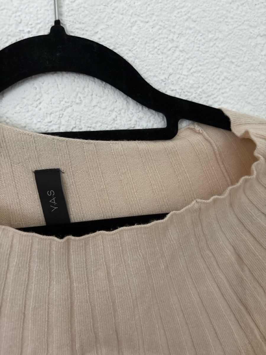 Vestiti: Robe longue en élastique beige matraque YAS – Usato da Prilly venduto da hei_5q56 1
