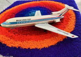 1960 Boeing 727 Japan Blech Spielzeug Flieger Flugzeug 60cm
