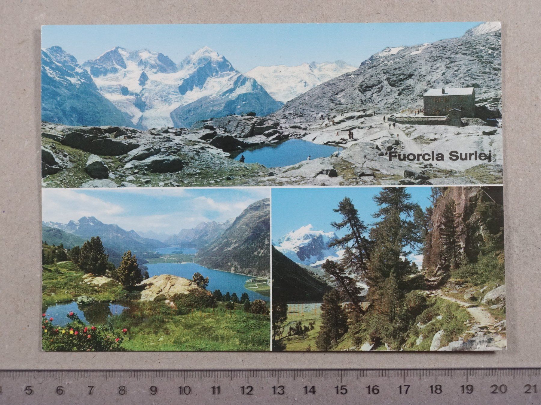 Cartoline postali: Fuorcla Surlej, 2009 – Usato da Lenzburg venduto da fh1