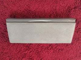 Peter Kaiser Clutch beige/ taupe Leder und Lack- Leder