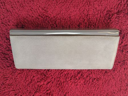 LETZTE CHANCE Peter Kaiser Clutch beige Leder, Lack- Leder