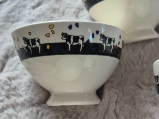 Ciotole: 5 bols porcelaine décor vaches C58 – Usato da Fully venduto da tameab