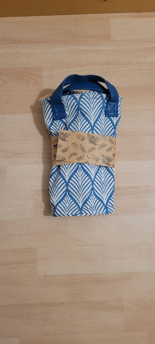 Borse da donna: Stofftasche Einkaufstasche blau weiss – Nuovo e nell'imballaggio originale da Schwyz venduto da Vesparider01 2