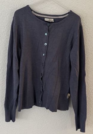 Pomp de Lux Strickjacke Gr. 134/140 für Mädchen blau