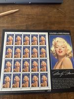 Briefmarken Bogen Marylin Monroe