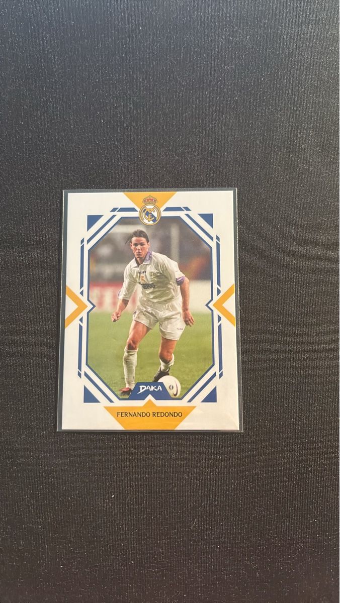 Real Madrid Carte collezionabili: Fernando Redondo - DAKA - Real Madrid - Top Audience 25/26 – Usato da Kaiseraugst venduto da Baum_12