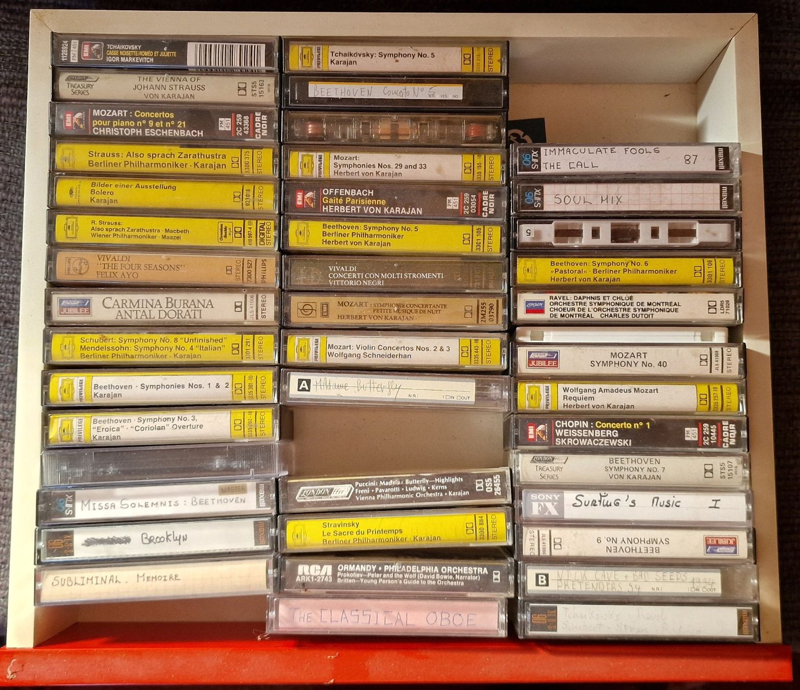 Kompaktkassetten: collection de cassettes audio – Gebraucht aus Froideville von Sliop 3