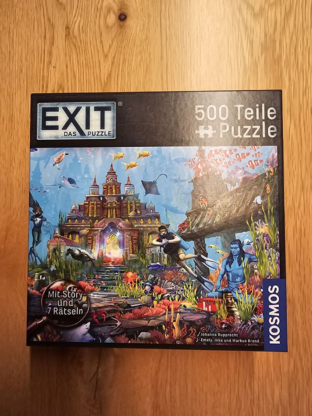 Kosmos Puzzle: Exit Puzzle: Der Schlüssel von Atlantis, 500 Teile – Usato da Rickenbach Sulz venduto da michelho