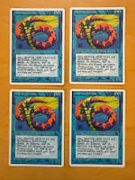 4x Lord von Atlantis // 4th Edition // Magic