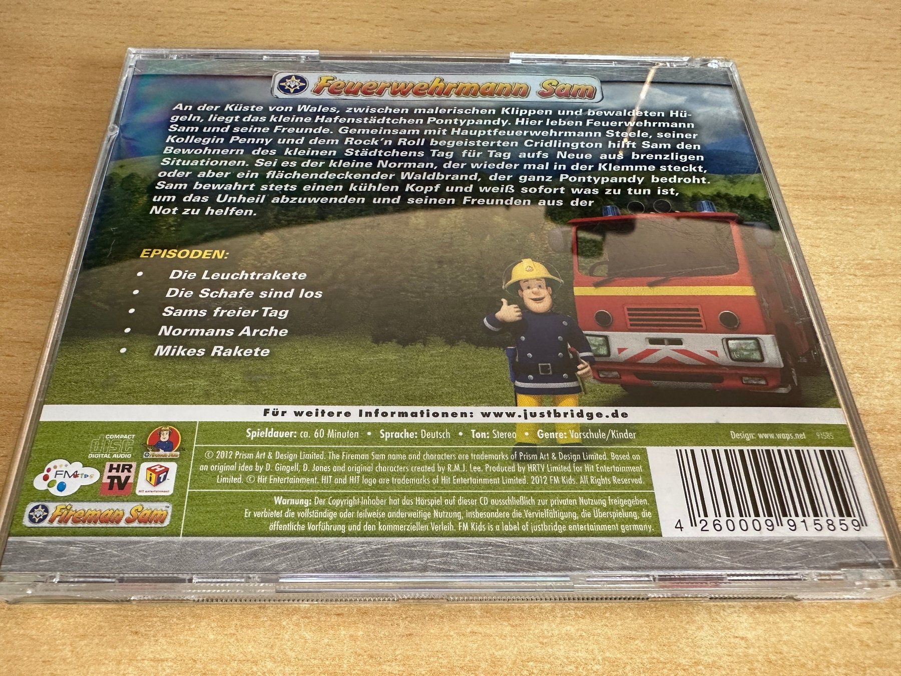 Audiolibri: P4 Feuerwehrmann Sam – Der Grosse Knall – Usato da Rikon im Tösstal venduto da Alpenmutz 1