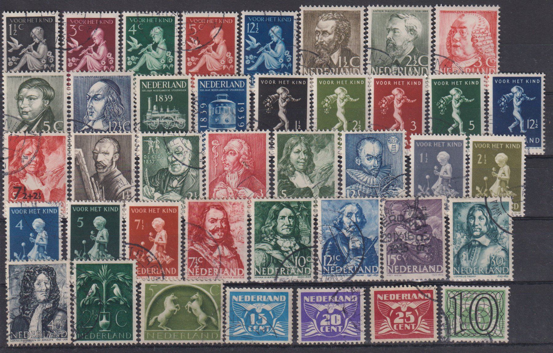 Tous les timbres: Niederlande: Auswahl – Neuf (Voir description) à Eschlikon TG par PhilCon