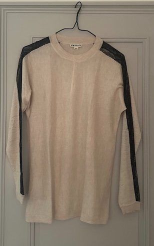 Pulls & Sweat-shirts: Pulli von Whistles mit eingesetzter Spitze,  Butterfly cut – Neuf (Voir description) à Genève par and_nv8c