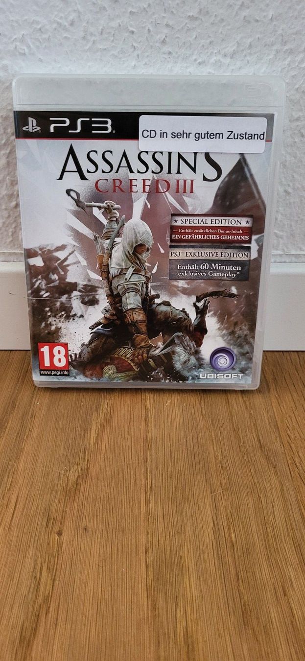 Sony Giochi: PS 3 - Assassins Creed 3 – Usato da Münsingen venduto da DigitaleSpielecke