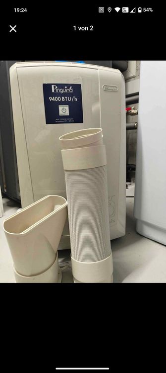 De'Longhi Klimageräte: Mobile Klimaanlage/Entfeuchter Pinguino 9400 BTU/h – Gebraucht aus Krattigen von verslaan