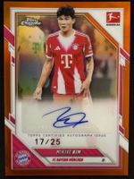 Topps Minjae Kim Auto 17/25 Bundesliga FC Bayern München