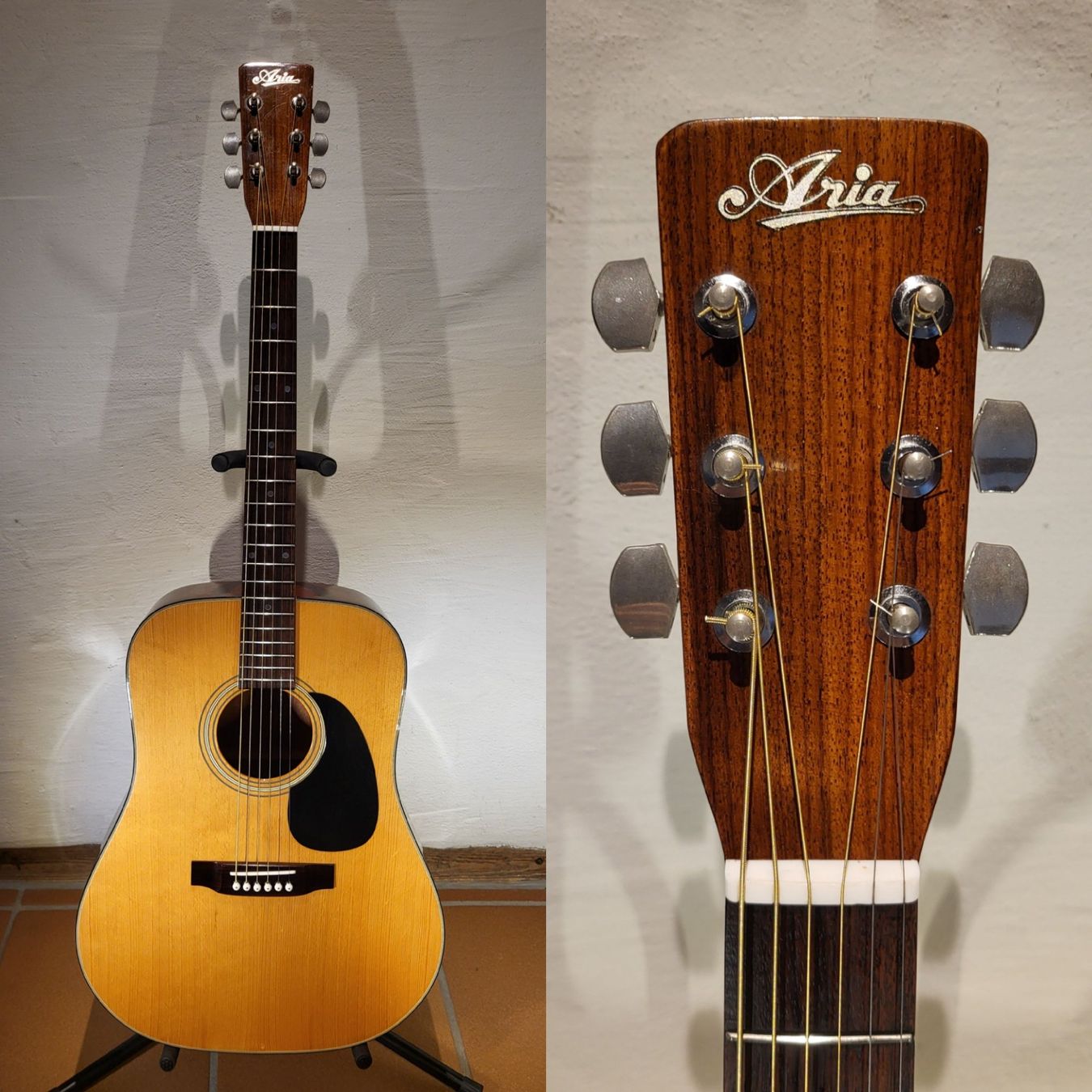 Aria Strumenti musicali: Western Gitarre Aria – Usato da Winterthur venduto da NorrSydGuitars